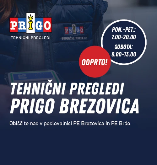 Tehnični pregledi Prigo Brezovica