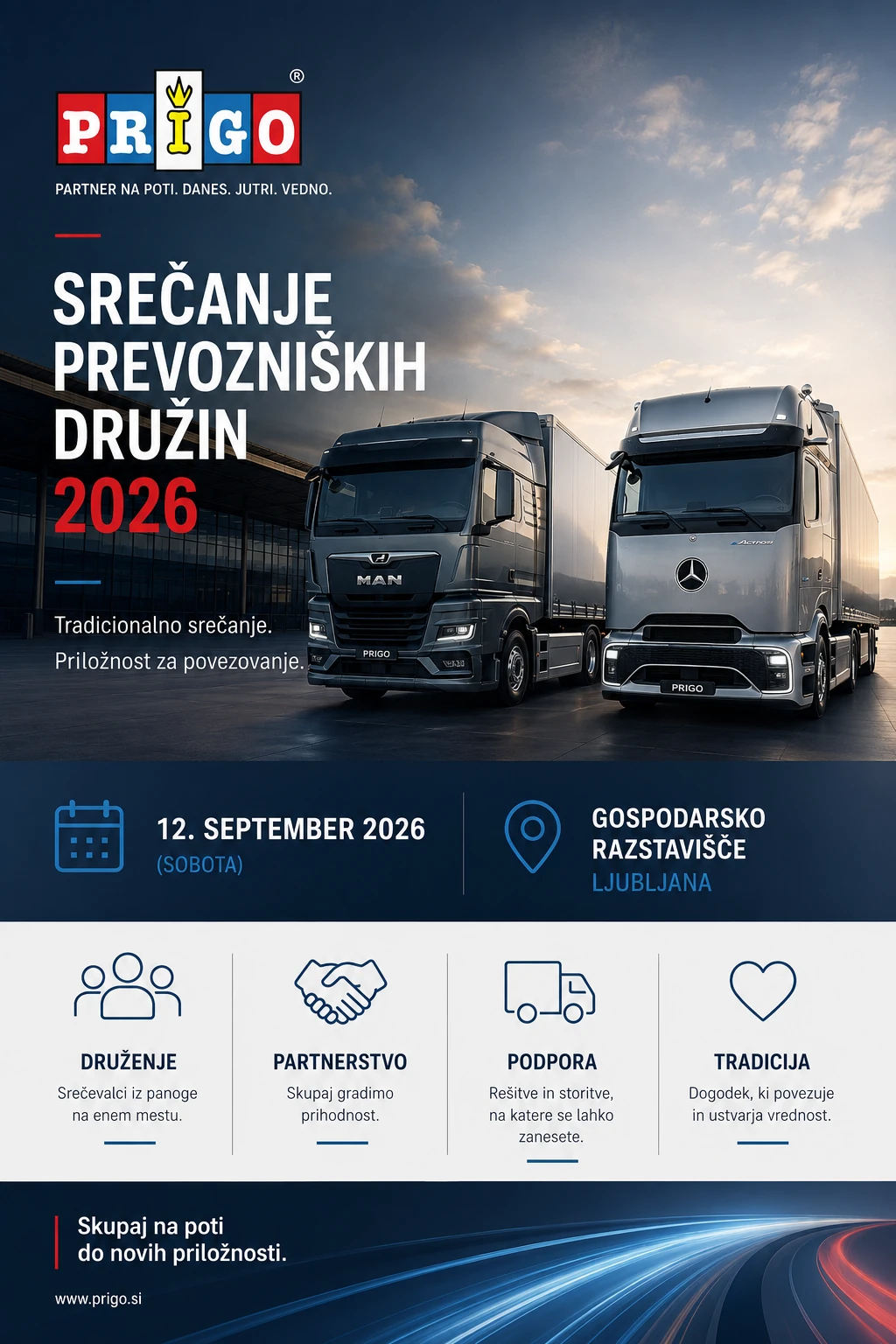 srečanje prevozniških družin